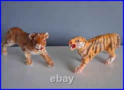 Wild Animals, (Zoo, Safari) Vintage figures made in Spain 50's By Pech Hnos(PH)