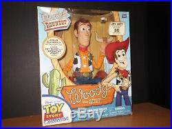 Woody's Roundup Talking Figure Toy Story Collection Vintage Thinkway Toys NEW