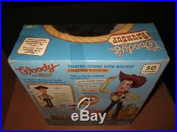 Woody's Roundup Talking Figure Toy Story Collection Vintage Thinkway Toys NEW