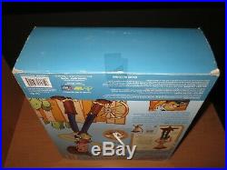 Woody's Roundup Talking Figure Toy Story Collection Vintage Thinkway Toys NEW