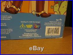 Woody's Roundup Talking Figure Toy Story Collection Vintage Thinkway Toys NEW