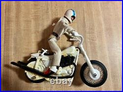 Working Vintage 1970s Original Evel Knievel Stunt Cycle & Action Figure
