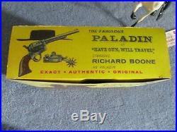 Wow! Rare 1950's Hartland Paladin Have Gun Will Travel Figure Richard Boone MIB