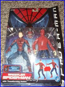 Wrestler Spider-Man Movie Series 3 Vintage 2002 Action Figure NEW ToyBiz Toy Biz