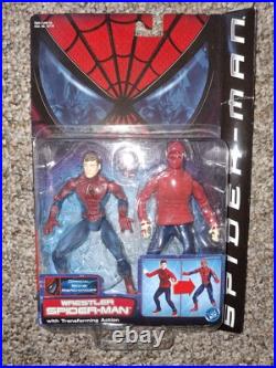 Wrestler Spider-Man Movie Series 3 Vintage 2002 Action Figure NEW ToyBiz Toy Biz