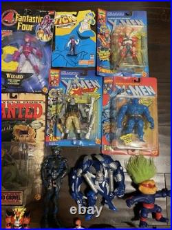 X-Men Action Figure Lot Marvel Power Rangers DC 70+ Vintage Toys