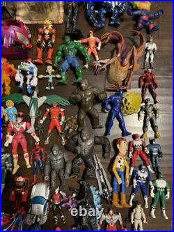 X-Men Action Figure Lot Marvel Power Rangers DC 70+ Vintage Toys