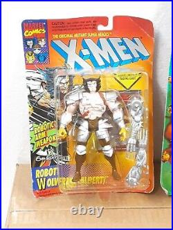 X-Men Vintage Lot Morph, Random, Gambit, Wolverine X3 6 Action Figure Bundle