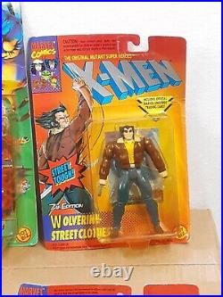 X-Men Vintage Lot Morph, Random, Gambit, Wolverine X3 6 Action Figure Bundle