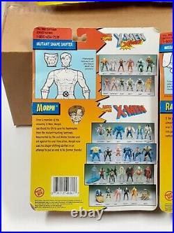 X-Men Vintage Lot Morph, Random, Gambit, Wolverine X3 6 Action Figure Bundle