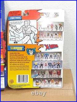 X-Men Vintage Lot Morph, Random, Gambit, Wolverine X3 6 Action Figure Bundle