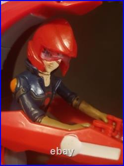 Yu-Gi-Oh! 5D's 2009 Dual Runner D Wheel Yusei Fudo Figure Missing Parts