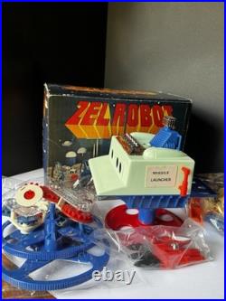 Zel Robot 70s Robot Jap MT Masudaya Toys Rare Figure Vintage Space Age